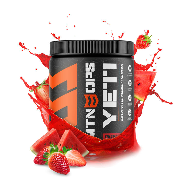 Yeti - Explosive Pre-Workout - Tigers Blood MTN Ops