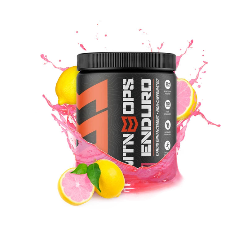 MTN OPS Enduro Non-Caffeinated Cardio Enhancement Drink (Pink Lemonade) - Extreme Outfitters