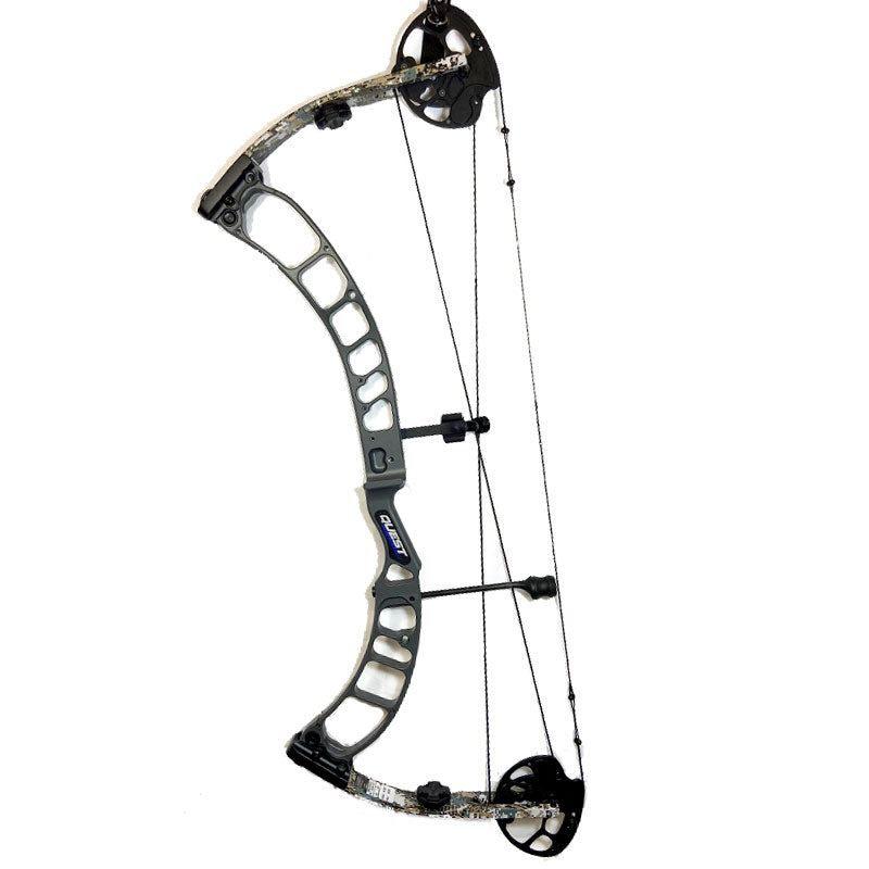 Quest Thrive 50lb Compound Bow - Recon Grey/Elevated II Right Hand Quest Bowhunting
