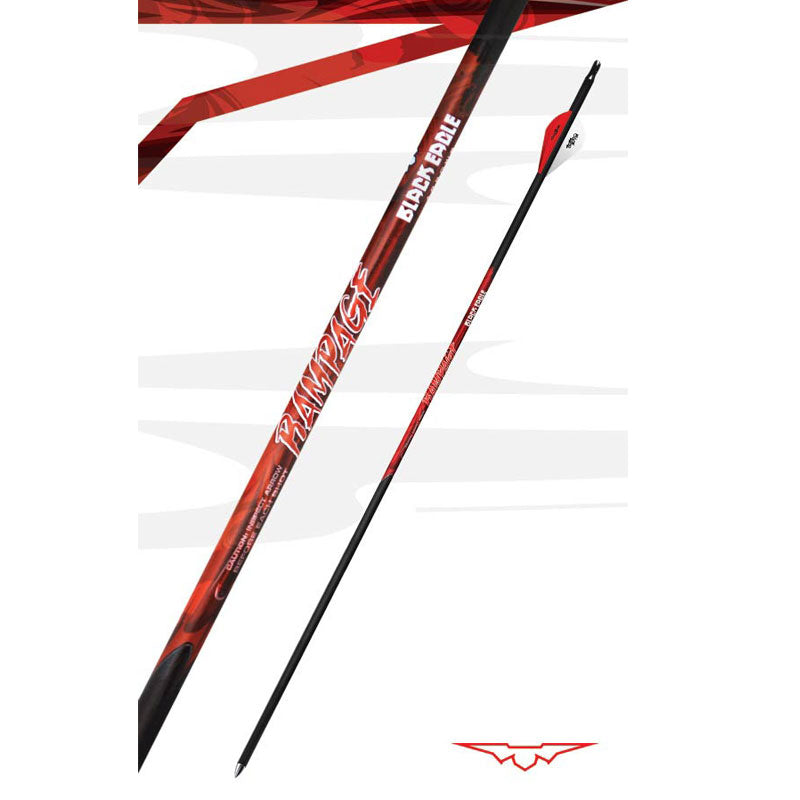 Black Eagle Rampage Fletched Arrows - .003 6pk Black Eagle Arrows
