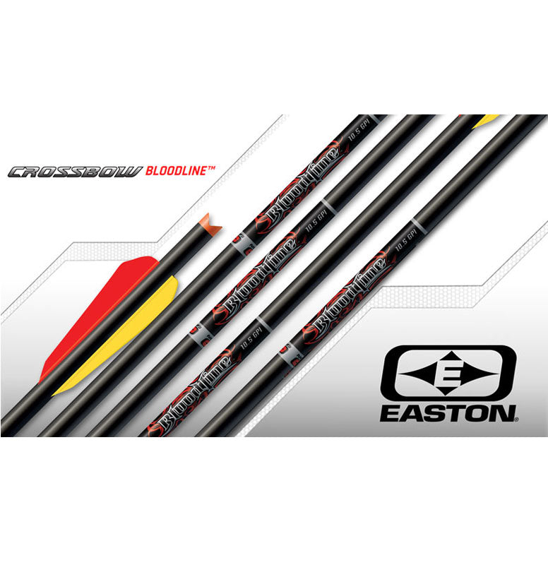 Bloodline Crossbow Bolt - 20" Halfmoon Nock - Single Easton Archery