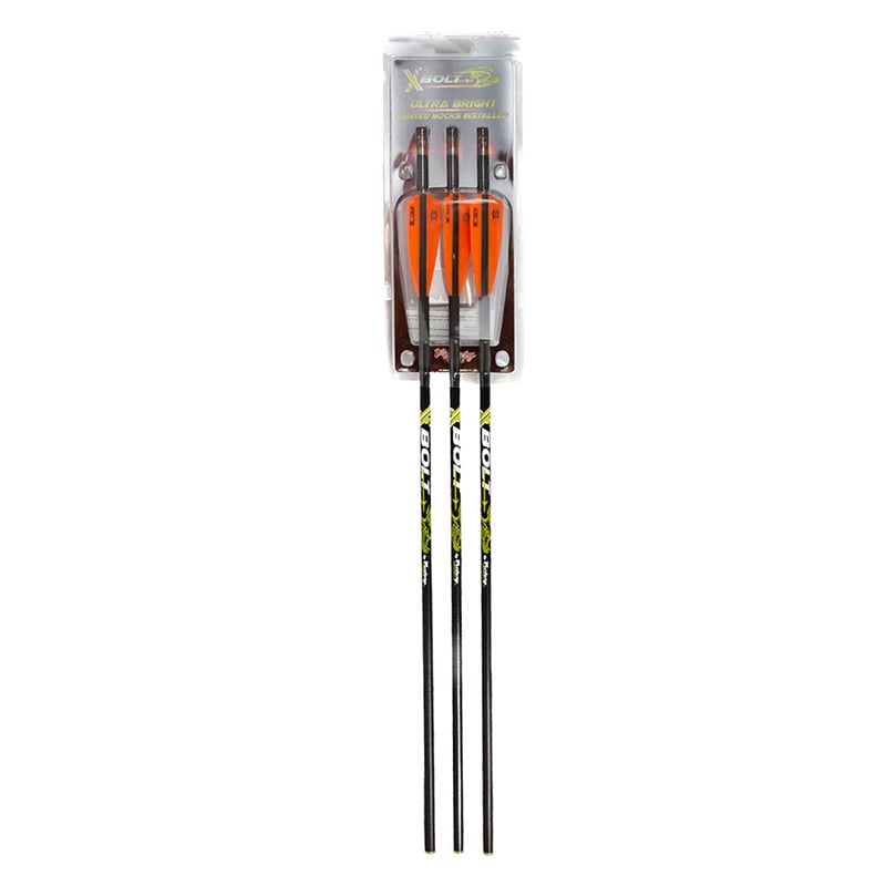 Victory Archery Xbolt 20" Lighted Nock Bolts - 3 Pack - Extreme Outfitters