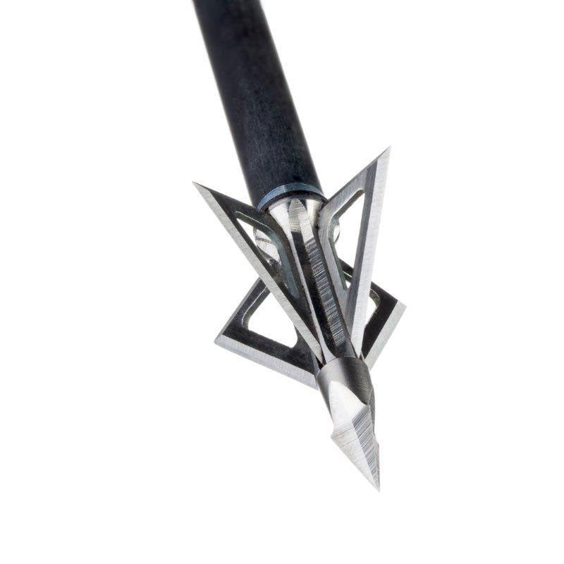 Grim Reaper Pro Series Hades Fixed Blade Broadhead - 100gr 4 Blade (1 3/16") - 3 Pack Grim Reaper