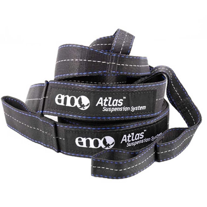 ENO Atlas Hammock Suspension System - Black/Royal