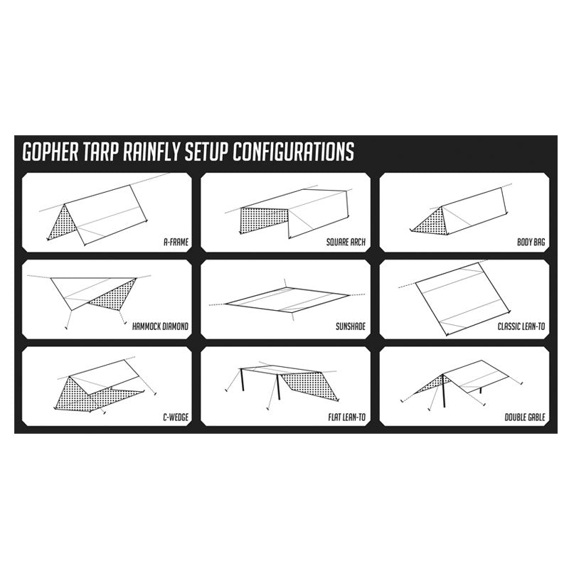 Catoma Gopher Tarp Rainfly System - Extreme Outfitters