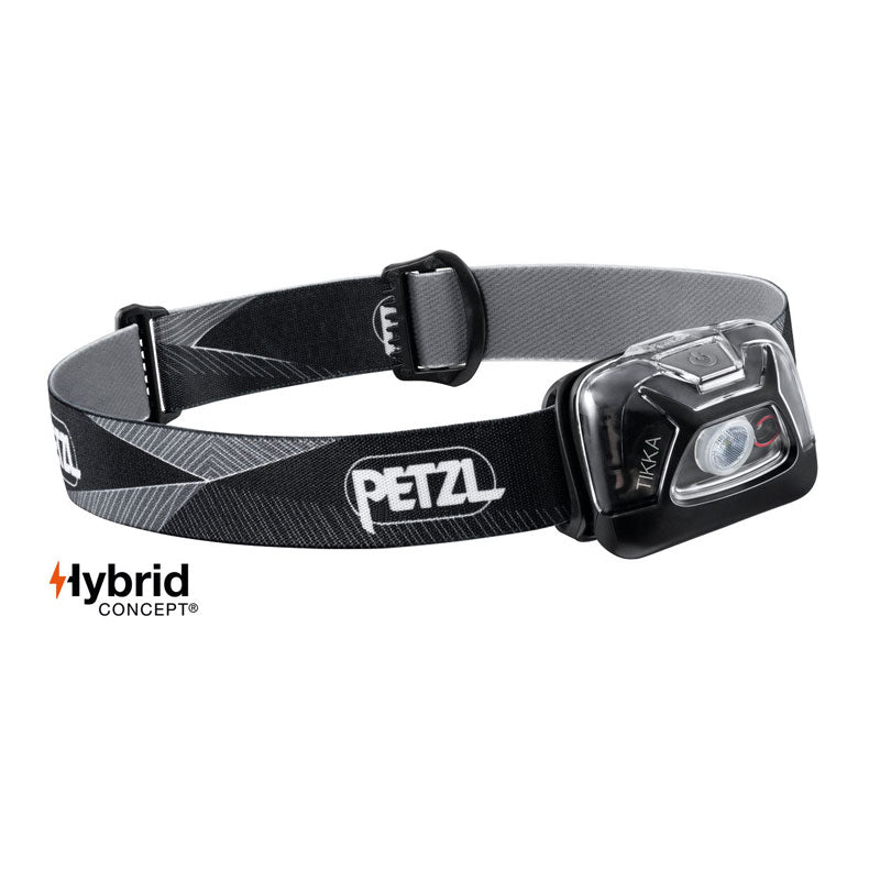 Petzl TIKKA Headlamp Black 300 Lumens - Extreme Outfitters