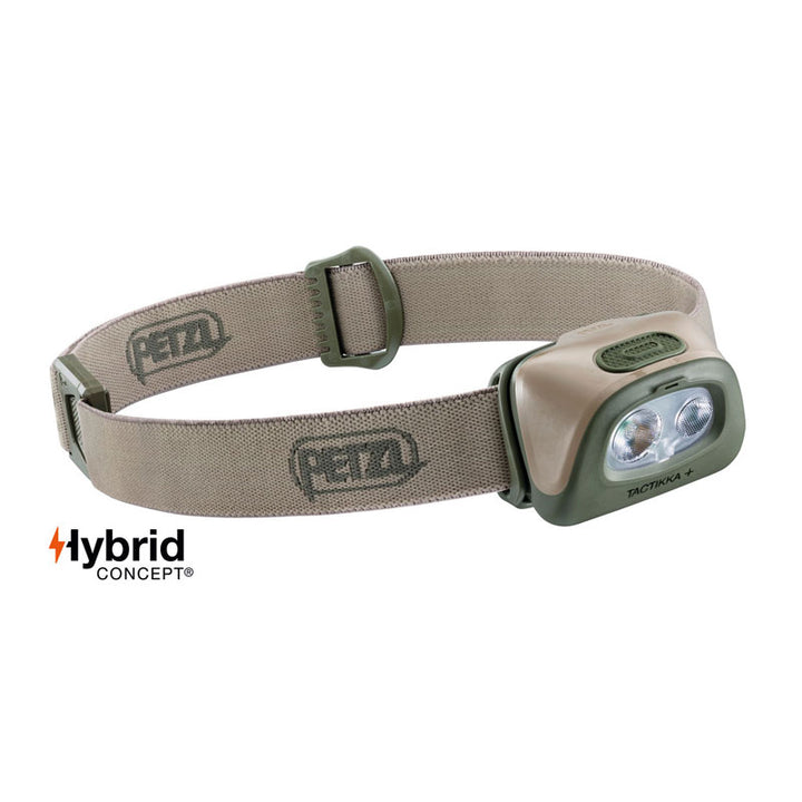 Petzl TACTIKKA+ Headlamp Desert 350 Lumens - Extreme Outfitters
