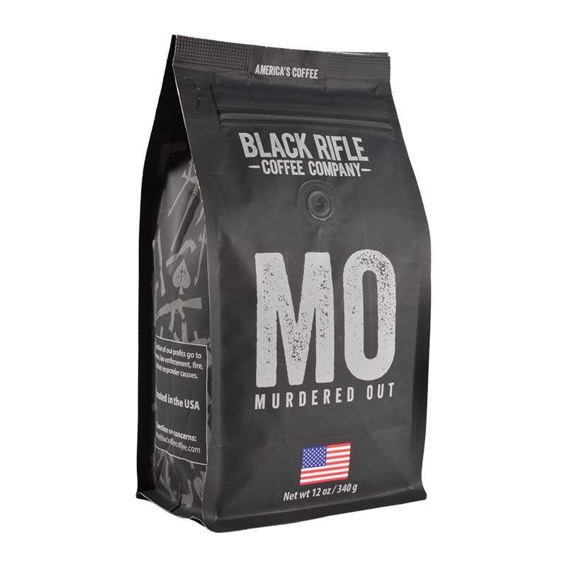 BRCC Murdered Out Coffee Roast, Ground, 12 oz - Extreme Outfitters