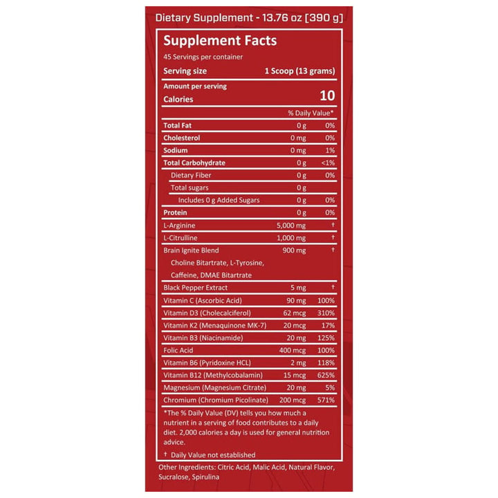 Ignite – Super Charged Energy & Focus – Bugle Berry - Extreme Outfitters