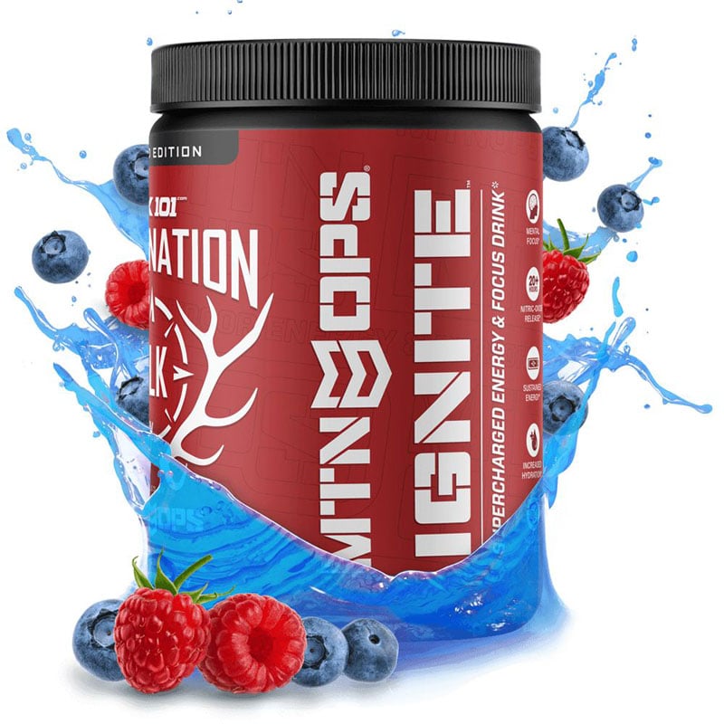 Ignite – Super Charged Energy & Focus – Bugle Berry - Extreme Outfitters