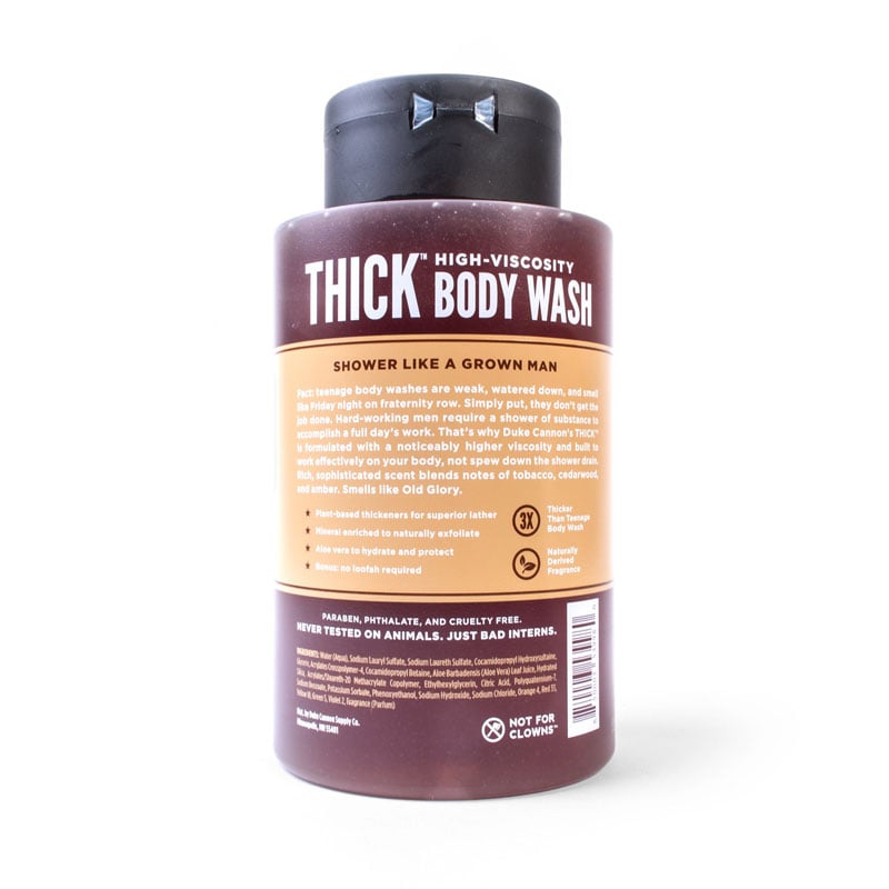 Duke Cannon Thick High-Viscosity Body Wash - Old Glory - Extreme Outfitters