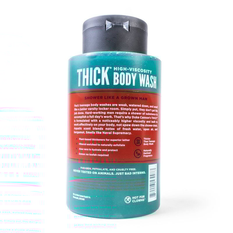 Duke Cannon Thick High-Viscosity Body Wash - Naval Supremacy - Extreme Outfitters