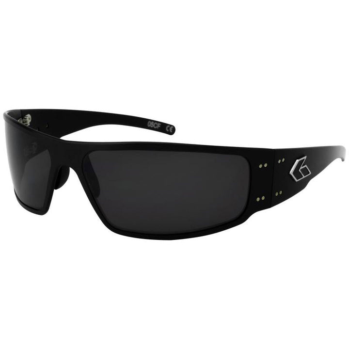 Gatorz Magnum Black Frame Smoked Polarized Lens Gatorz