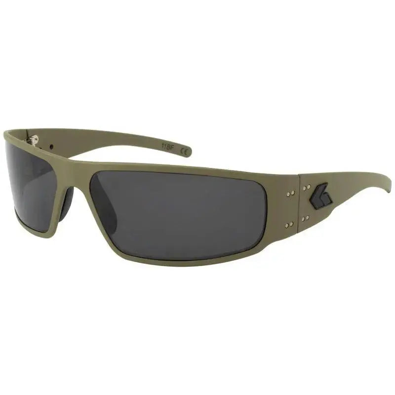 Gatorz Magnum Cerakote Military Tan Frame Smoked Polarized Lens - Extreme Outfitters