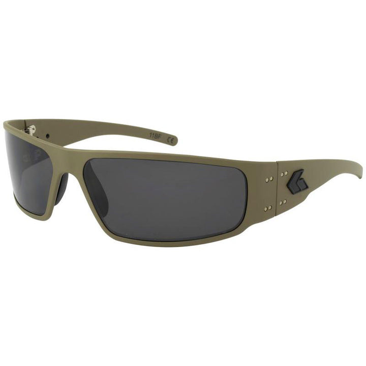 Gatorz Magnum Cerakote Military Tan Frame Smoked Polarized Lens Gatorz