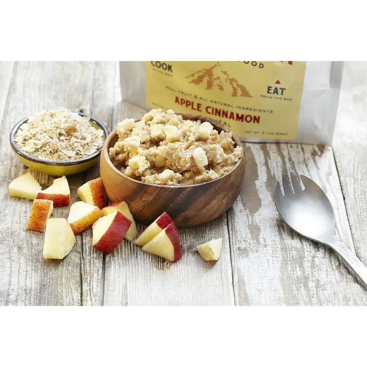 Trailtopia Apple Cinnamon Oatmeal Trailtopia