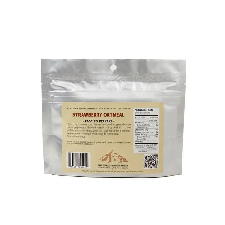 Trailtopia Strawberry Oatmeal Trailtopia