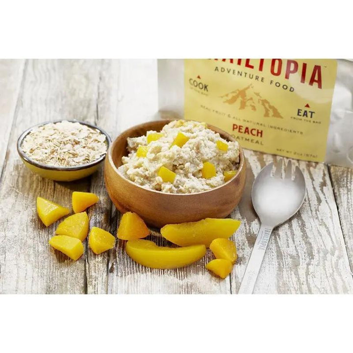 Trailtopia Peach Oatmeal Trailtopia