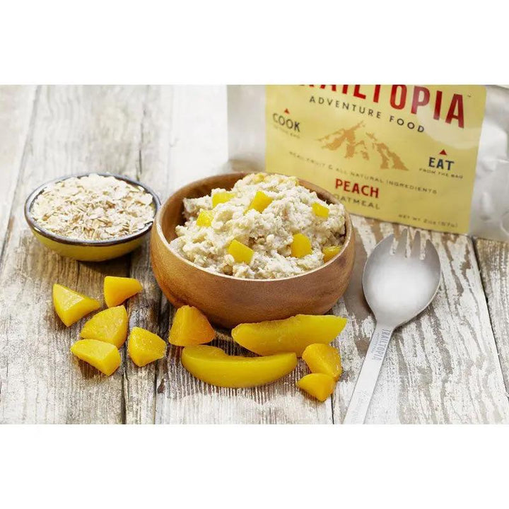 Trailtopia Peach Oatmeal Trailtopia