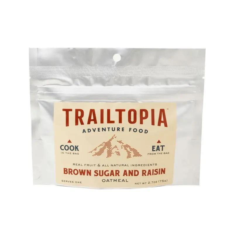 Trailtopia Brown Sugar Raisin Oatmeal Trailtopia