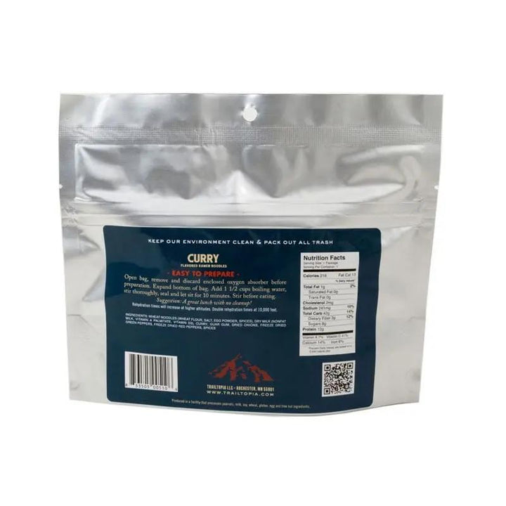 Trailtopia Ramen Noodles - Curry