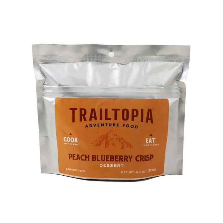 Trailtopia Peach Blueberry Crisp Trailtopia