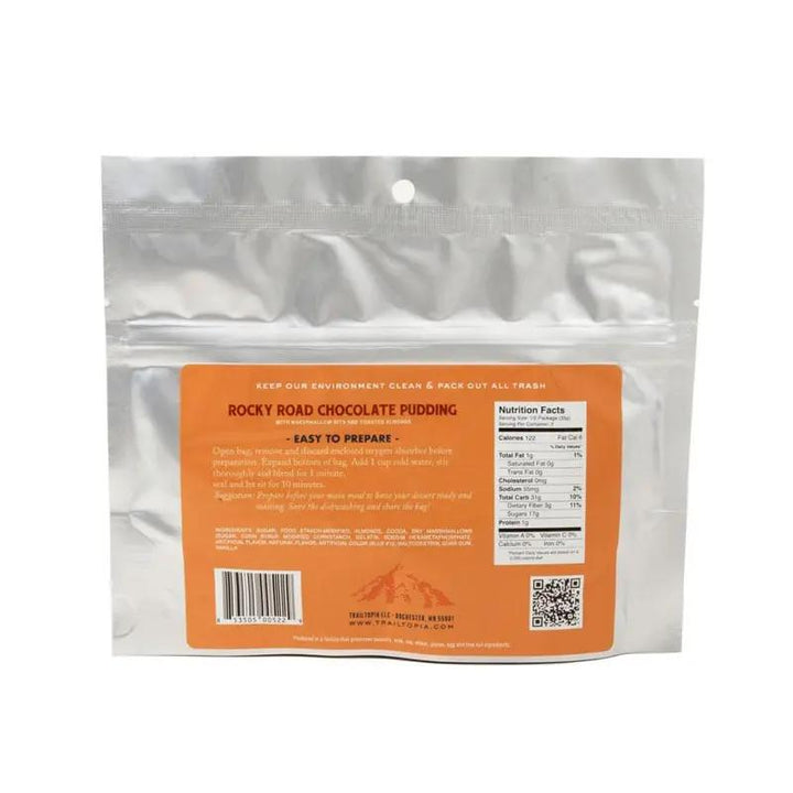 Trailtopia Rocky Road Pudding Trailtopia