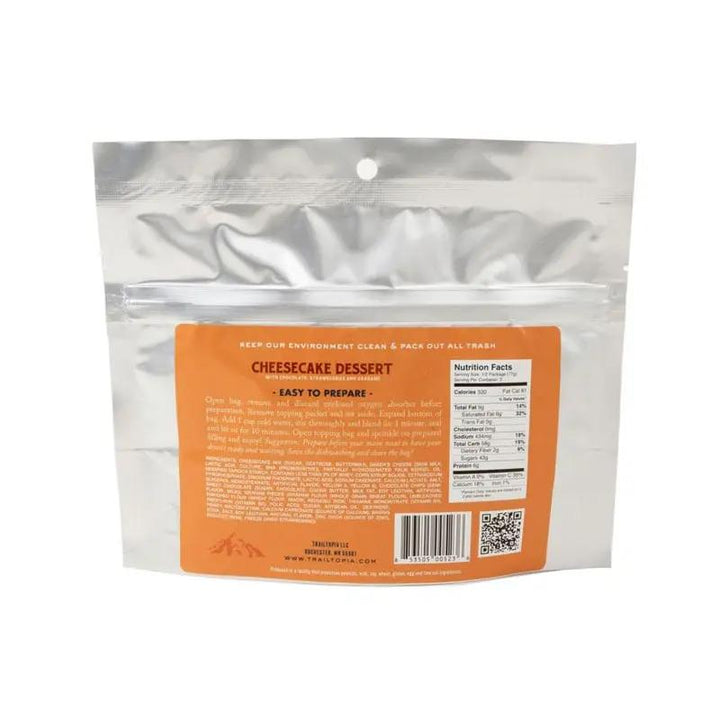 Trailtopia Cheesecake Chocolate Strawberry Trailtopia