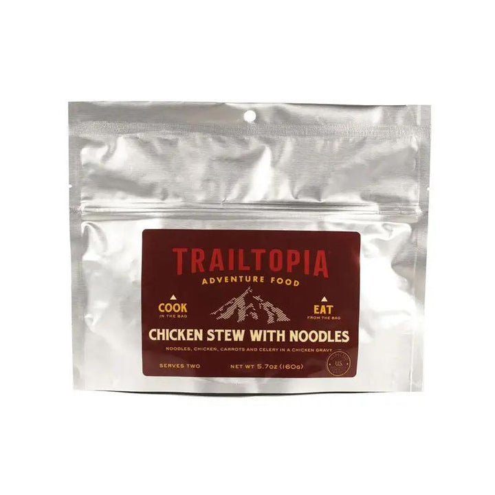 Trailtopia Chicken Stew with Noodles Trailtopia