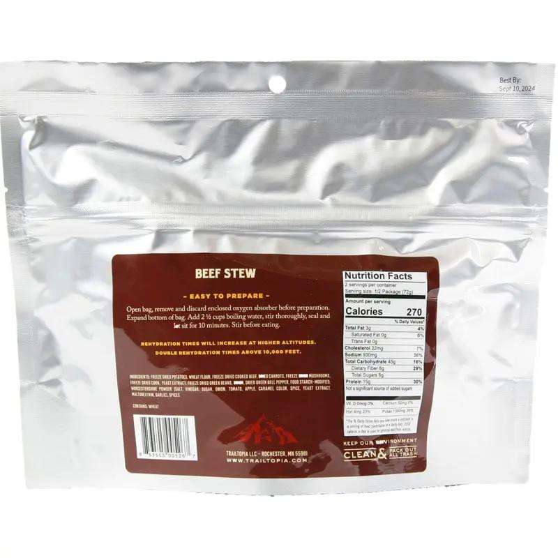 Trailtopia Beef Stew Trailtopia