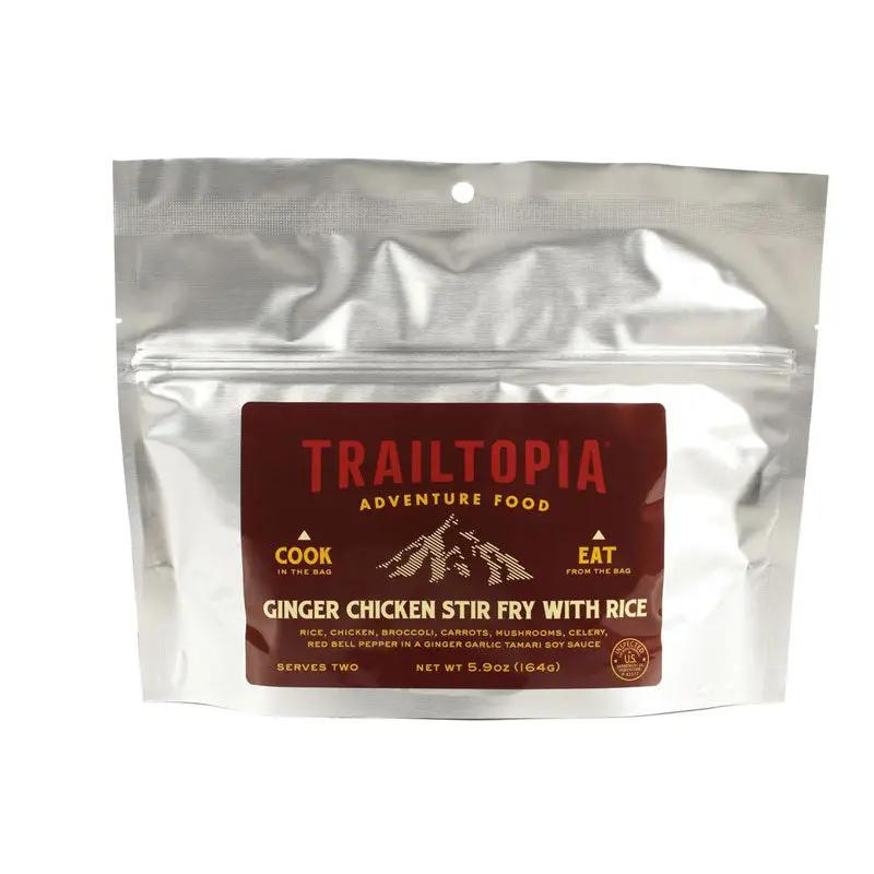 Trailtopia Ginger Chicken Stir Fry Trailtopia