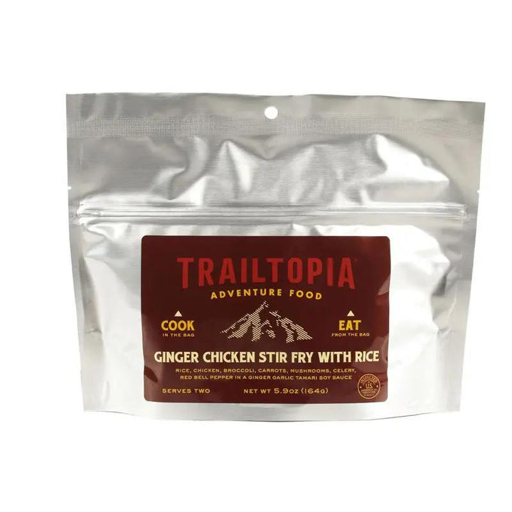 Trailtopia Ginger Chicken Stir Fry Trailtopia