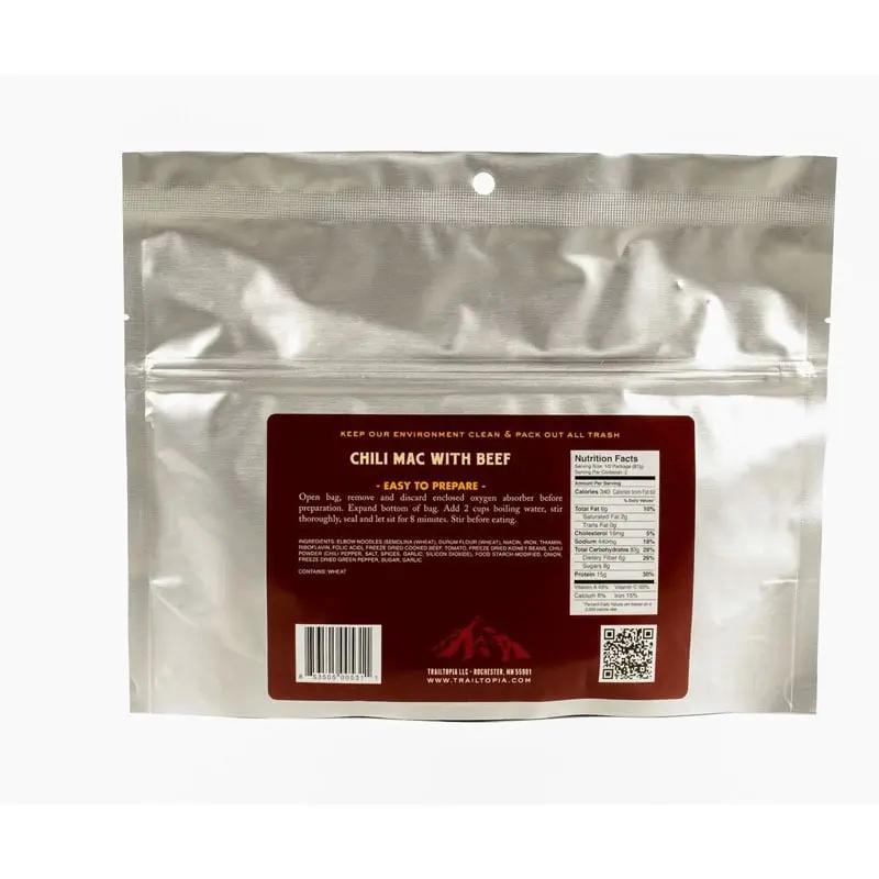 Trailtopia Chili Mac with Beef Trailtopia