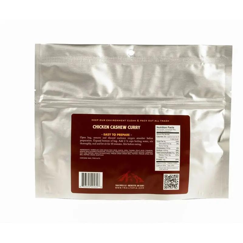 Trailtopia Chicken Cashew Curry Trailtopia