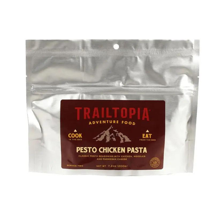 Trailtopia Pesto Chicken Pasta Trailtopia