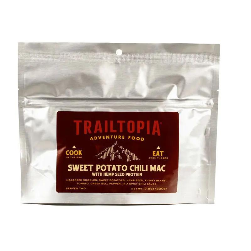 Trailtopia Sweet Potato Chili Mac with Hemp Seed Protein Trailtopia