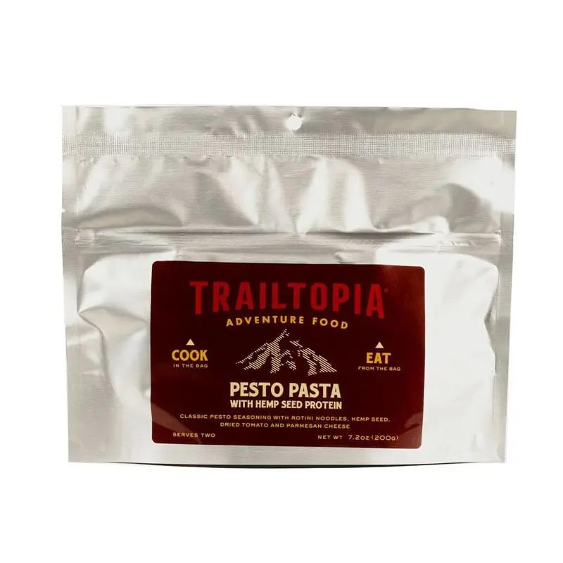 Trailtopia Pesto Pasta with Hemp Seed Protein