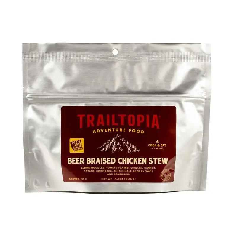 Trailtopia Bent Paddle Beer Braised Chicken Stew Trailtopia