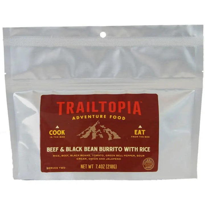 Trailtopia Beef & Black Bean Burrito Trailtopia