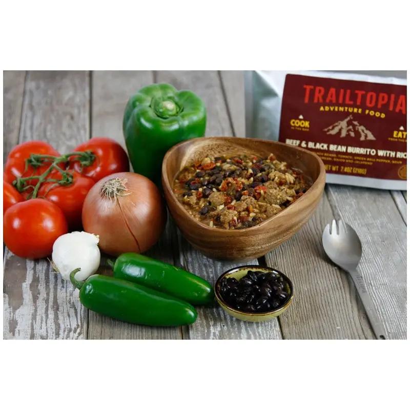 Trailtopia Beef & Black Bean Burrito Trailtopia