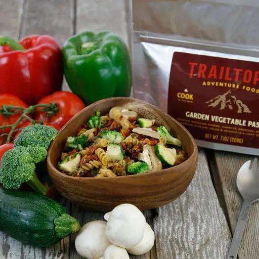 Trailtopia Garden Vegetable Pasta