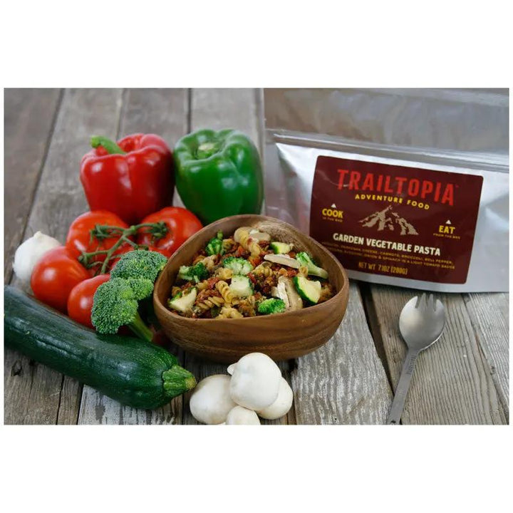 Trailtopia Garden Vegetable Pasta Trailtopia
