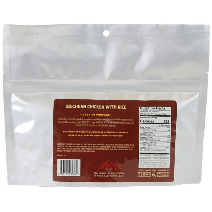 Trailtopia Szechuan Chicken & Rice Trailtopia