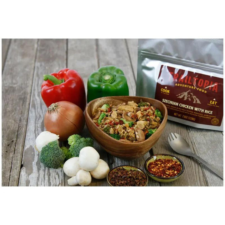 Trailtopia Szechuan Chicken & Rice Trailtopia