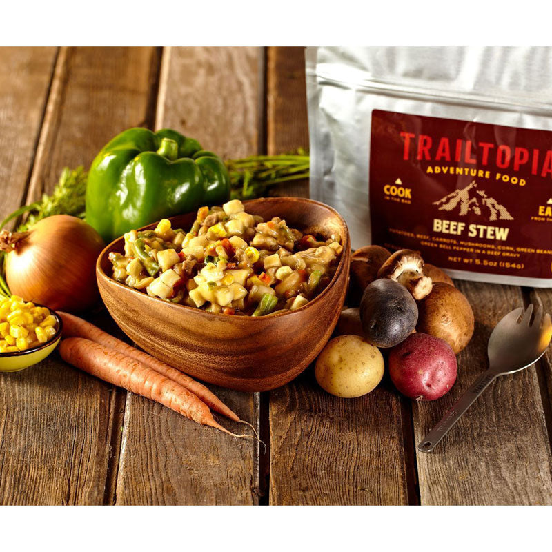 Trailtopia Beef Stew - SINGLE SERVE Trailtopia