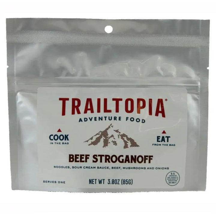 Trailtopia Beef Stroganoff - SINGLE SERVE Trailtopia