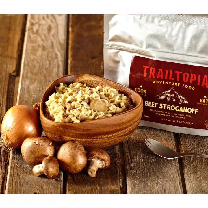 Trailtopia Beef Stroganoff - SINGLE SERVE Trailtopia