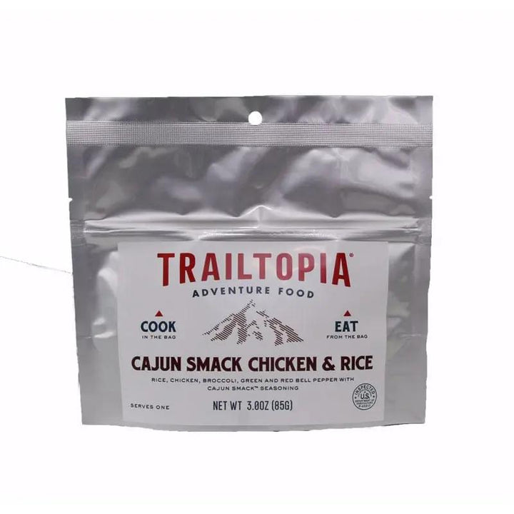 Trailtopia Cajun Smack Chicken & Rice -SINGLE SERVE Trailtopia