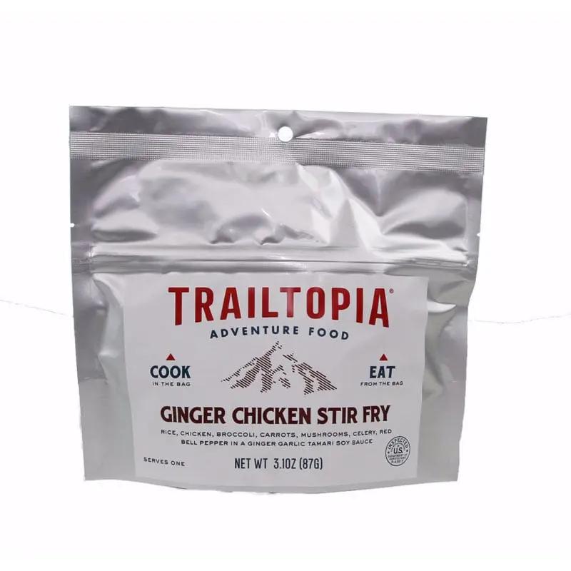 Trailtopia Ginger Chicken Stir Fry - SINGLE SERVE Trailtopia