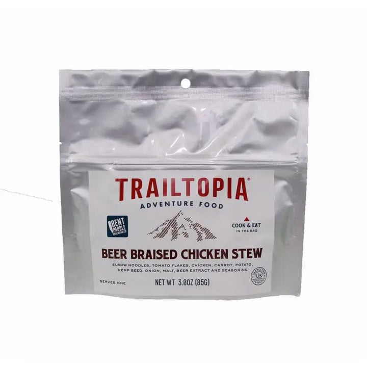 Trailtopia Bent Paddle Beer Braised Chicken Stew - SINGLE SERVE Trailtopia